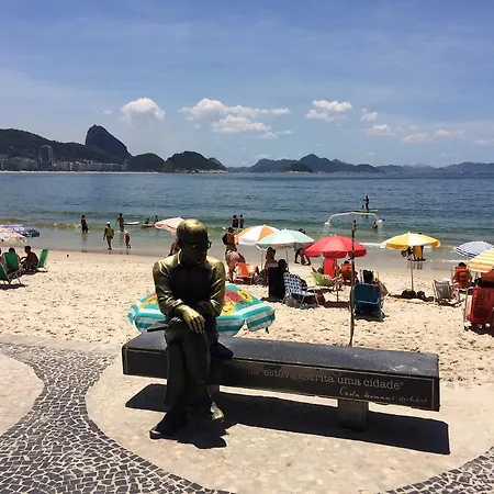 COPACABANA QUADRA DA PRAIA, 2 Quartos e Sala - NO POSTO 6-3